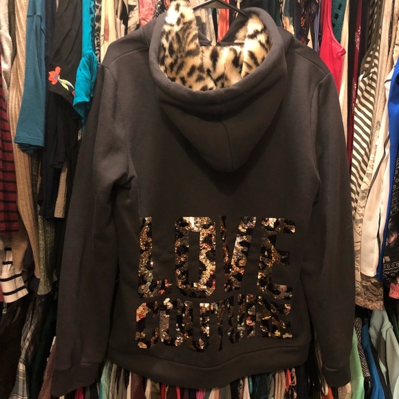 SOLD Sequin Juicy Couture Jacket - Picture 1 of 3